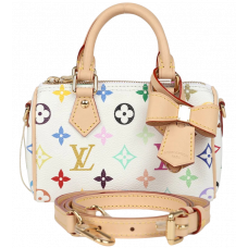 Брендовая женская сумка Louis Vuitton x Takashi Murakami Nano Speedy Monogram Multicolor - 7482 - 0001с Брендовая женская сумка Louis Vuitton x Takashi Murakami Nano Speedy Monogram Multicolor - 7482 - 0001с