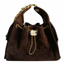 Брендовая женская сумка Chanel 25 Small Handbag in Suede Chocolate - 7993 - 012242-ab - Accessbagg Брендовая женская сумка Chanel 25 Small Handbag in Suede Chocolate - 7993 - 012242-ab - Accessbagg