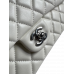 Брендовая женская сумка Chanel Classic 2.55 Medium Double Flap Bag Milk/Silver Брендовая женская сумка Chanel Classic 2.55 Medium Double Flap Bag Milk/Silver
