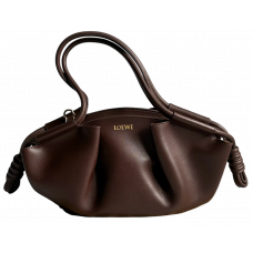 Брендовая женская сумка Loewe Paseo Small Leather Tote Bag Brown - 01692
