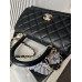 Брендовая женская сумка Chanel Coco Top Handle Flap Bag Black