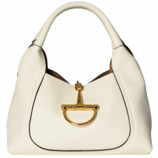 Брендовая женская сумка Gucci Softbit Shoulder Bag White - 05015