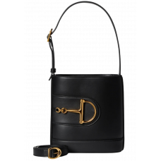 Брендовая женская сумка Gucci 73 Small Bucket Bag Black - 05027