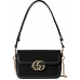 Брендовая женская сумка Gucci Go Small Shoulder Bag in Black GG Canvas Брендовая женская сумка Gucci Go Small Shoulder Bag in Black GG Canvas