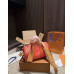 Брендовая женская сумка Louis Vuitton Keepall Bandouliere 25 in Caramel Monogram Heritage Coated Canvas Брендовая женская сумка Louis Vuitton Keepall Bandouliere 25 in Caramel Monogram Heritage Coated Canvas