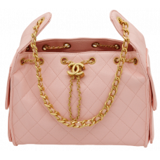 Брендовая женская сумка Chanel 25 Small Handbag in Pink Grained Calfskin - 11419-chanel-pink