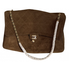 Брендовая женская сумка Chanel Maxi Large Flap Bag Olive Suede - FLORAN BAGS - Aykadrop - 1331-gold Брендовая женская сумка Chanel Maxi Large Flap Bag Olive Suede - FLORAN BAGS - Aykadrop - 1331-gold