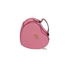 Coach Heart Pink | Cтильная и компактная брендовая женская сумка Crossbody из экокожи (1511)