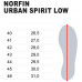 Кроссовки трекинговые мембранные демисезонные Norfin Ntx Urban Spirit Low, 42