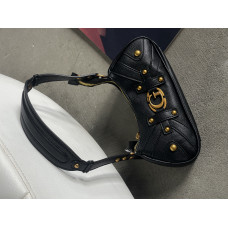 Guess Mintha Shoulder Bag Classic Black | Cтильная и компактная брендовая женская сумка на плечо из качественной экокожи 20292-1