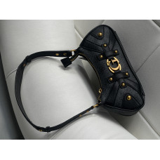 Guess Mintha Shoulder Bag Black | Cтильная и компактная брендовая женская сумка на плечо из качественной экокожи 20292-2