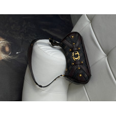Guess Mintha Shoulder Bag Brown | Cтильная и компактная брендовая женская сумка на плечо из качественной экокожи 20292-3