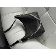 Брендовая женская сумка Coach Juliet | Cтильная и компактная Shoulder Bag из экокожи (20339-1)