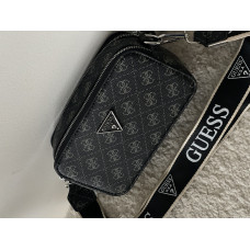 Guess 4G Logo Camera Bag Black | Cтильная и компактная брендовая женская сумка Crossbody из экокожи (20462-1)