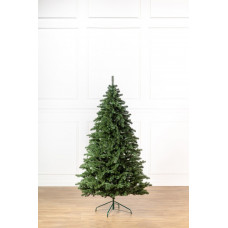 Литая искусственная зеленая елочка Ковалевская 2.2 м - yal-kov-gr-220