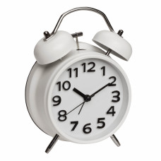 Будильник TFA Metal Bell Alarm Clock 60.1040.02 (White) 60104002