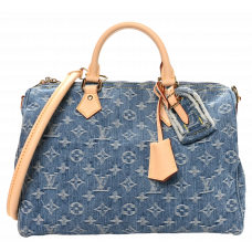 Брендовая женская сумка Louis Vuitton Speedy 30 Soft Denim Washed Blue - 76839 - 7429-gi Брендовая женская сумка Louis Vuitton Speedy 30 Soft Denim Washed Blue - 76839 - 7429-gi