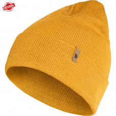 Шерстяная шапка с отворотом Fjallraven Classic Knit Hat (Acorn) 77368.166