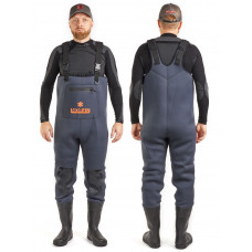 Полукомбинезон забродный Norfin Shadow Neoprene Bootfoot, 42-M - 83500-42-M