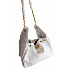 Брендовая женская сумка Chanel 25 Small Handbag in White Grained Calfskin - 97754-white-valery Брендовая женская сумка Chanel 25 Small Handbag in White Grained Calfskin - 97754-white-valery