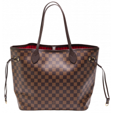 Брендовая женская сумка Louis Vuitton Neverfull MM Damier Ebene | Cтильная и и вместительная Tote Bag 99030 Брендовая женская сумка Louis Vuitton Neverfull MM Damier Ebene | Cтильная и и вместительная Tote Bag 99030