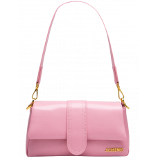 Брендовая женская сумка Jacquemus Le Bambimou Puffed Flap Bag Pink | Стильная, трендовая, яркая 991001
