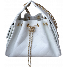 Брендовая женская сумка Chanel 25 Small Handbag in White Grained Calfskin - P10134 - C164 - 991032-ab - Accessbagg Брендовая женская сумка Chanel 25 Small Handbag in White Grained Calfskin - P10134 - C164 - 991032-ab - Accessbagg