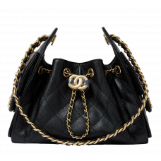 Брендовая женская сумка Chanel 25 Mini Handbag in Grained Calfskin Black/Gold - 991064-ab - Accessbagg Брендовая женская сумка Chanel 25 Mini Handbag in Grained Calfskin Black/Gold - 991064-ab - Accessbagg