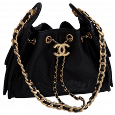 Брендовая женская сумка Chanel 25 Mini Handbag in Grained Calfskin Black/Gold - 991064-ab - Accessbagg Брендовая женская сумка Chanel 25 Mini Handbag in Grained Calfskin Black/Gold - 991064-ab - Accessbagg