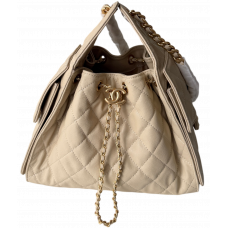Брендовая женская сумка Chanel 25 Small Handbag in Beige Caviar - 991071-ab - Accessbagg Брендовая женская сумка Chanel 25 Small Handbag in Beige Caviar - 991071-ab - Accessbagg