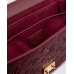 Брендовая женская сумка Louis Vuitton Pochette Metis Monogram Empreinte Burgundy