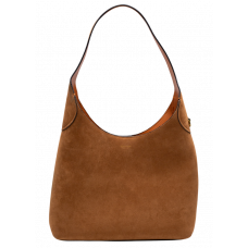 Брендовая женская сумка Coach Brooklyn Suede Shoulder Bag 28 Honey Brown - 991095