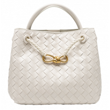 Брендовая женская сумка Bottega Veneta Small Andiamo Leather Bag Sea Salt - 991251 Брендовая женская сумка Bottega Veneta Small Andiamo Leather Bag Sea Salt - 991251