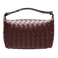 Брендовая женская сумка Bottega Veneta Mini Wallace Bag Barolo - 991254 Брендовая женская сумка Bottega Veneta Mini Wallace Bag Barolo - 991254