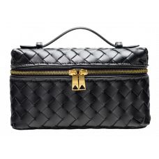 Брендовая женская сумка Bottega Veneta Bang Bang Leather Bag Black - 991270 Брендовая женская сумка Bottega Veneta Bang Bang Leather Bag Black - 991270