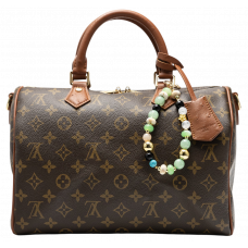 Брендовая женская сумка Louis Vuitton Speedy 30 Soft Boho - L402 - val9146- 991284 - mb0207