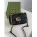 Брендовая женская сумка Gucci Marmont Mini Shoulder Bag Black