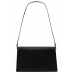 Брендовая женская сумка Hermes Kelly Pochette Handbag in Black/Gold Hardware