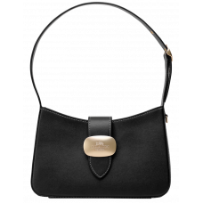 Брендовая женская сумка Coach Eliza Shoulder Bag Black | Cтильная и компактная, из натуральной кожи | Premium качество 99327