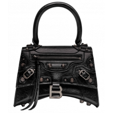 Брендовая женская сумка Balenciaga Hourglass X Le Cagole Black - 99417