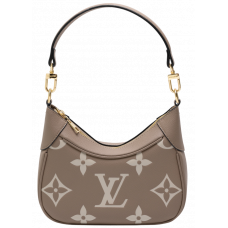 Брендовая женская сумка Louis Vuitton Bagatelle Bag Tourterelle/Creme | Cтильная и практичная, из натуральной кожи 99582