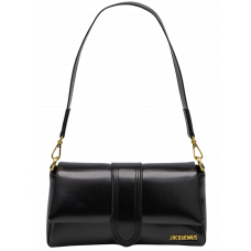 Брендовая женская сумка Jacquemus Le Bambimou Puffed Flap Bag Black | Стильная, трендовая, яркая 99766