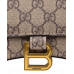 Брендовая женская сумка Gucci X Balenciaga Hourglass Hacker Aria Supreme