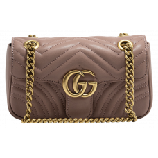 Брендовая женская сумка Gucci Marmont Small Shoulder Bag Taupe - A0092 - 99400 Брендовая женская сумка Gucci Marmont Small Shoulder Bag Taupe - A0092 - 99400