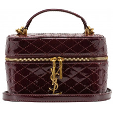 Брендовая женская сумка Saint Laurent Gaby Vanity Bag in Lacquered Leather Red - 99644 - pr7008 - A0147 Брендовая женская сумка Saint Laurent Gaby Vanity Bag in Lacquered Leather Red - 99644 - pr7008 - A0147