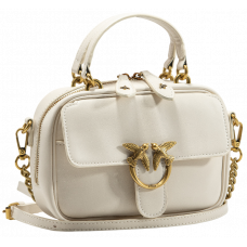 Брендовая женская сумка Pinko Love Mini Square Simply Cream 20204-2 Брендовая женская сумка Pinko Love Mini Square Simply Cream 20204-2