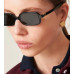 Женские солнцезащитные очки Miu Miu MU 11ZS 16K5S0 Black Sunglasses