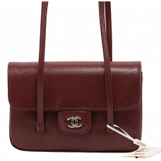 Брендовая женская сумка Chanel Preppy Coco Small Bag Burgundy - A0529 Брендовая женская сумка Chanel Preppy Coco Small Bag Burgundy - A0529