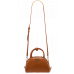 Брендовая женская сумка Miu Miu Top-Handle Bag in Brown Leather