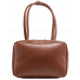 Брендовая женская сумка Miu Miu Arcadie Softy Handbag in Brown Leather